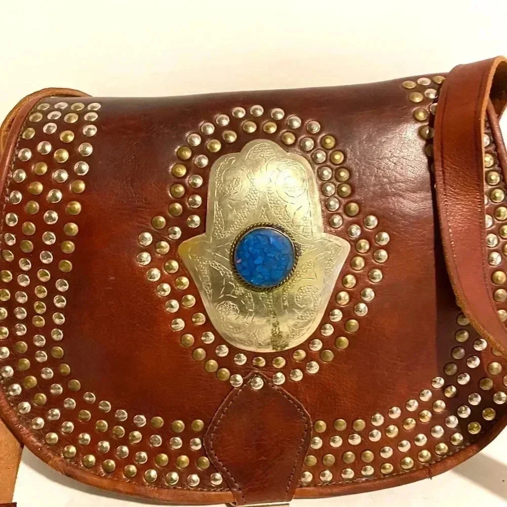 Vintage handmade studded